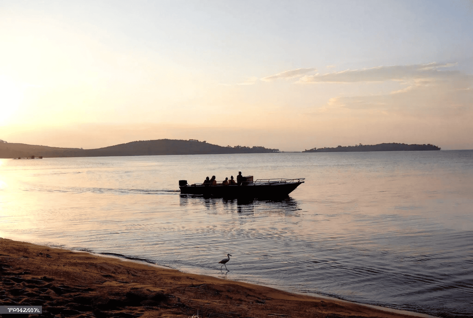 Boat safari country on Lake Ihema