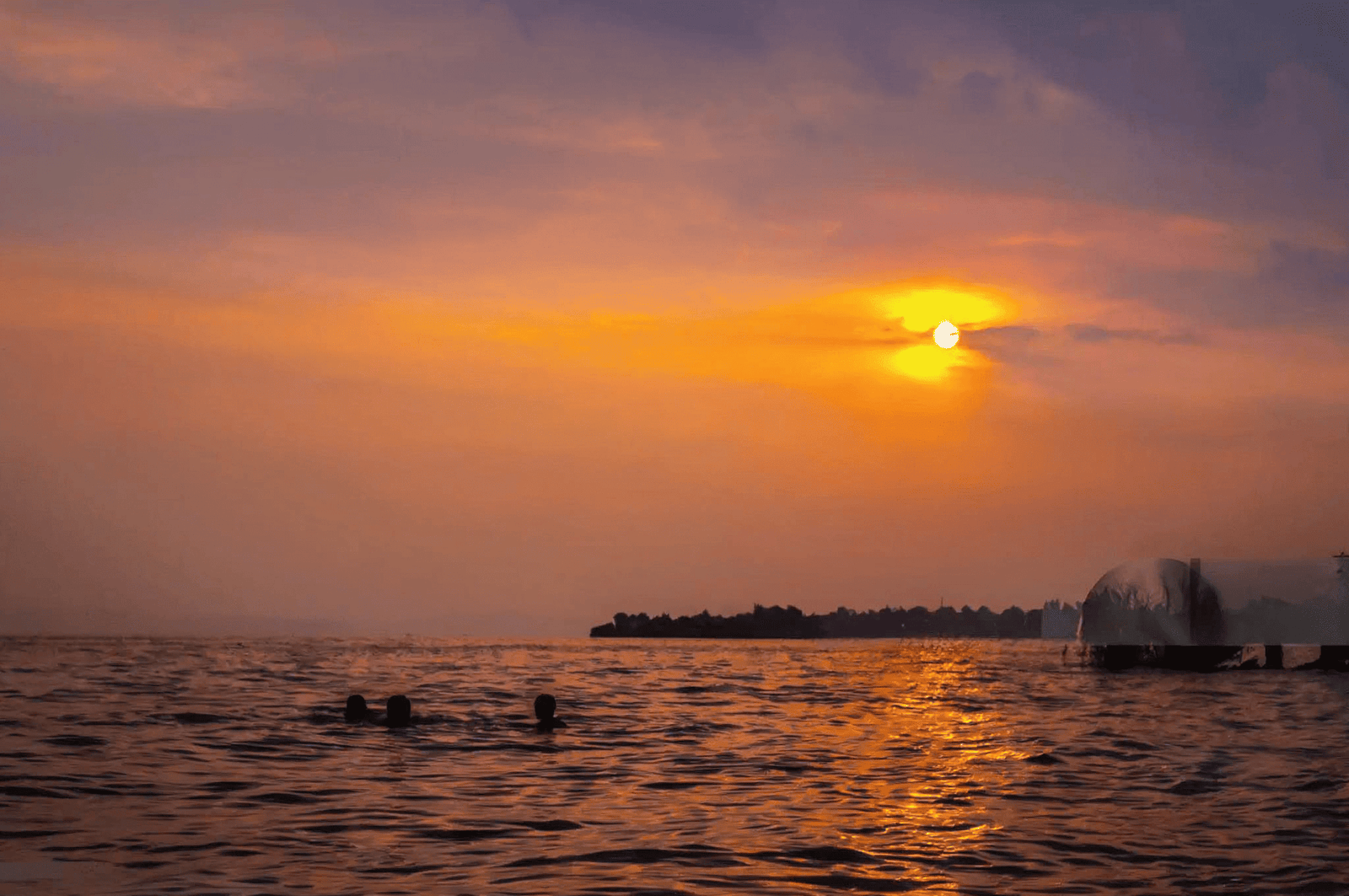 Fishermen on Lake Kivu