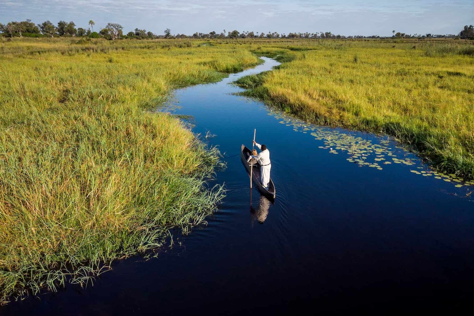 Okavango Delta waterways