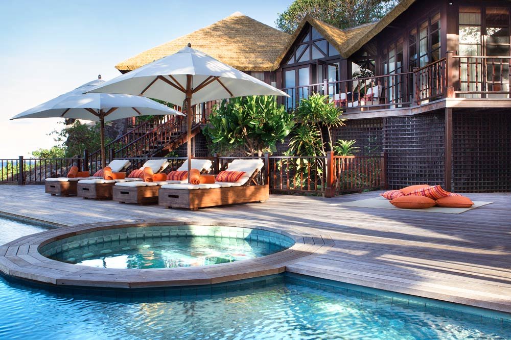 Private island villa in Seychelles