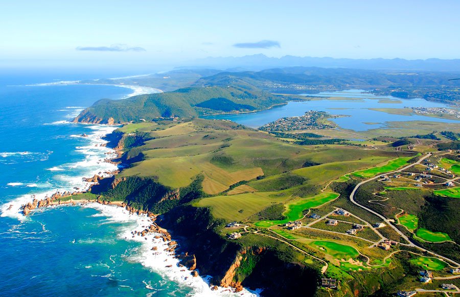 Knysna lagoon on the Garden Route