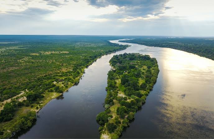 Lower Zambezi River valley floor