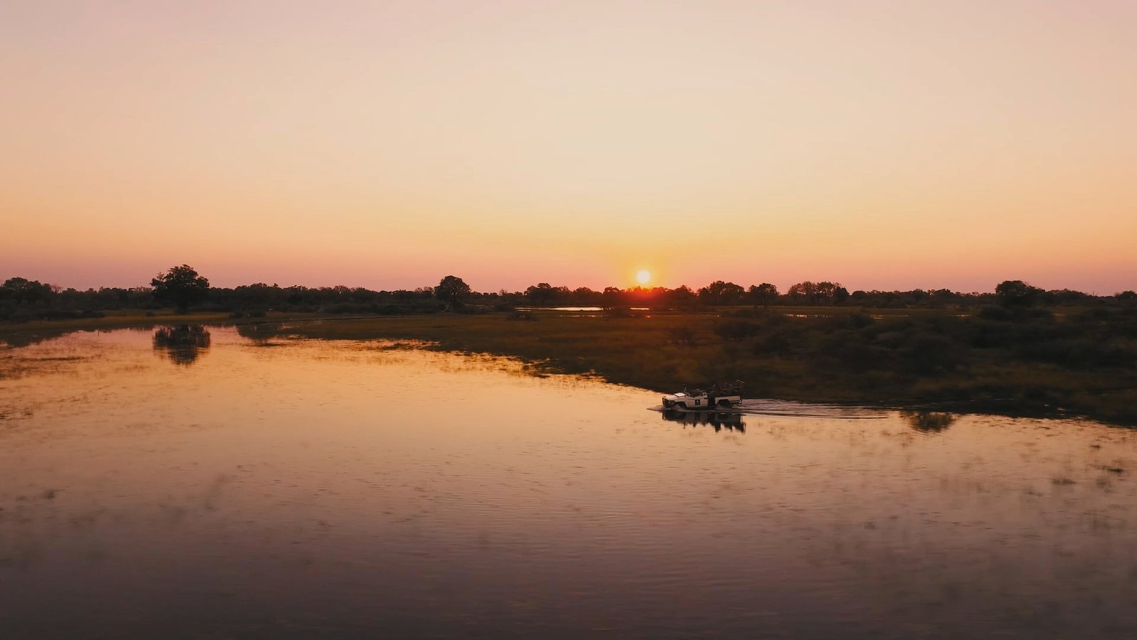 Walking safari during the peak dry season in Zambia