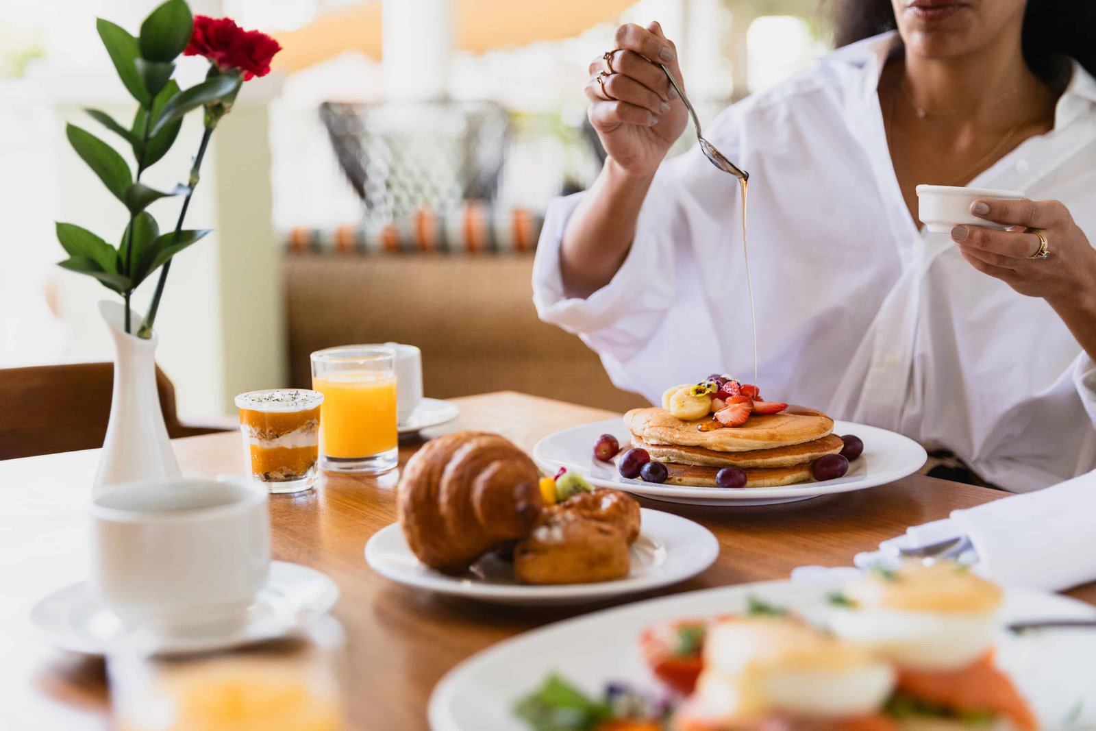 The Brasserie restaurant at Hemingways Nairobi hotel